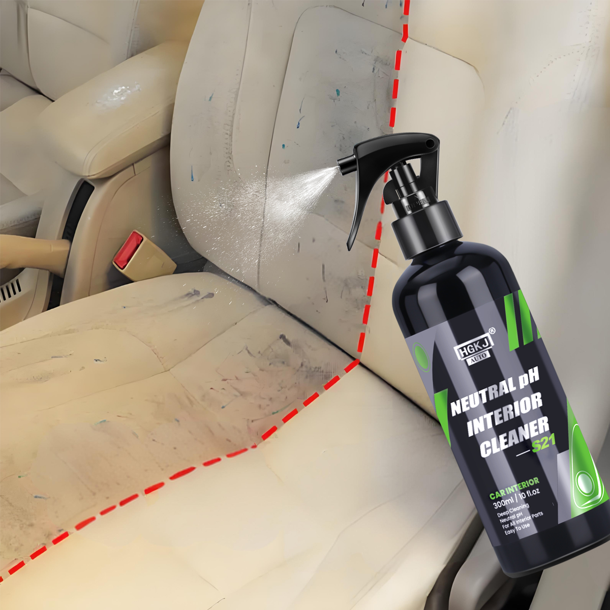 Car Interior Cleaner Agent Cei - đánh giá và giá Seat Cleaner Fabric