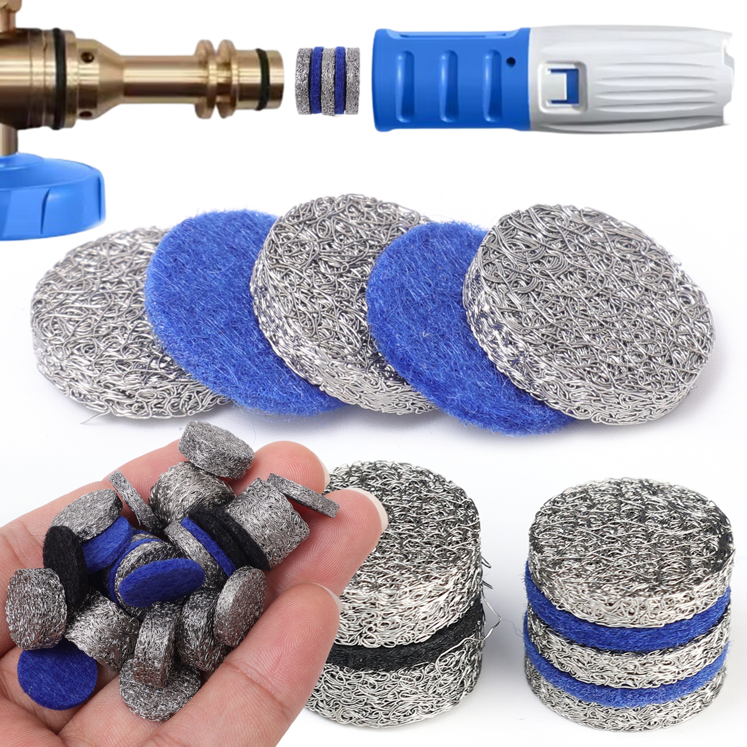 1/2/5pcs Foam Gun Nozzle Orifi - đánh giá và giá Pressure Washer Foam Gun