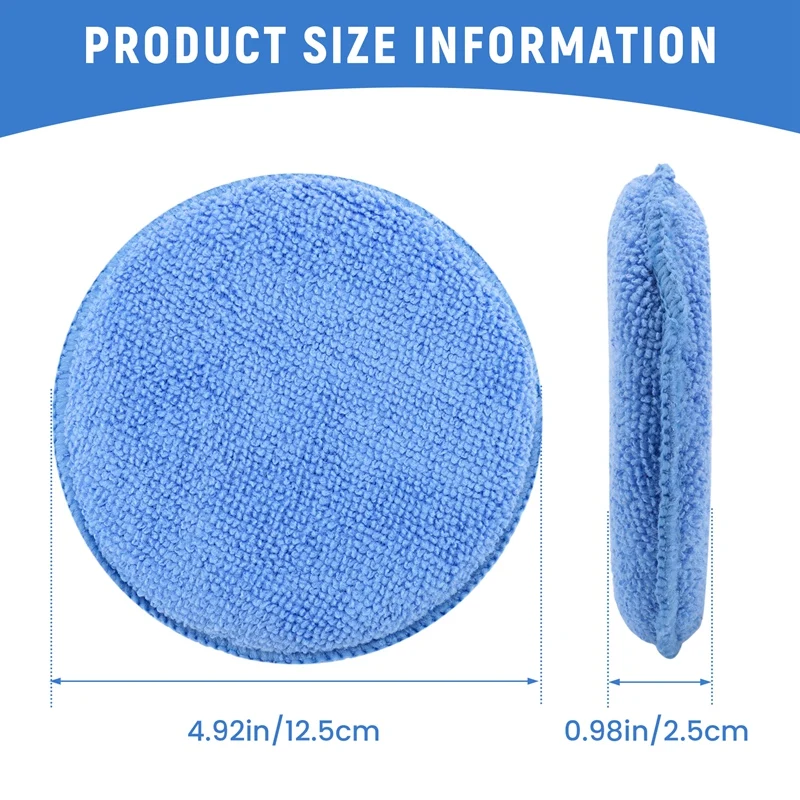 5Inch Microfiber Wax Applicato - đánh giá và giá Wax Applicator Pad