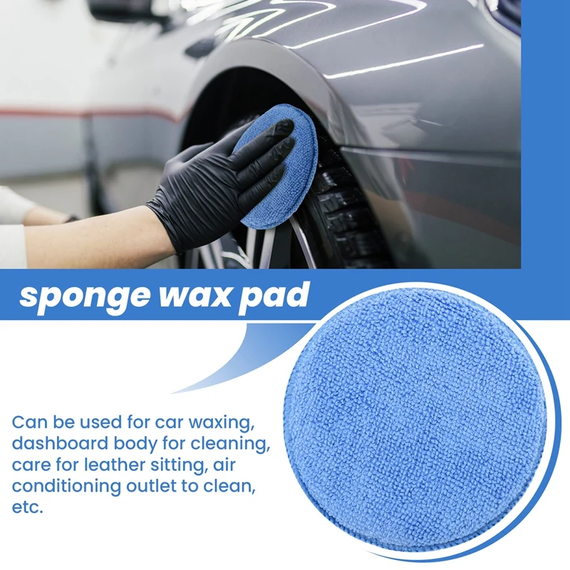 5Inch Microfiber Wax Applicato - đánh giá và giá Wax Applicator Pad