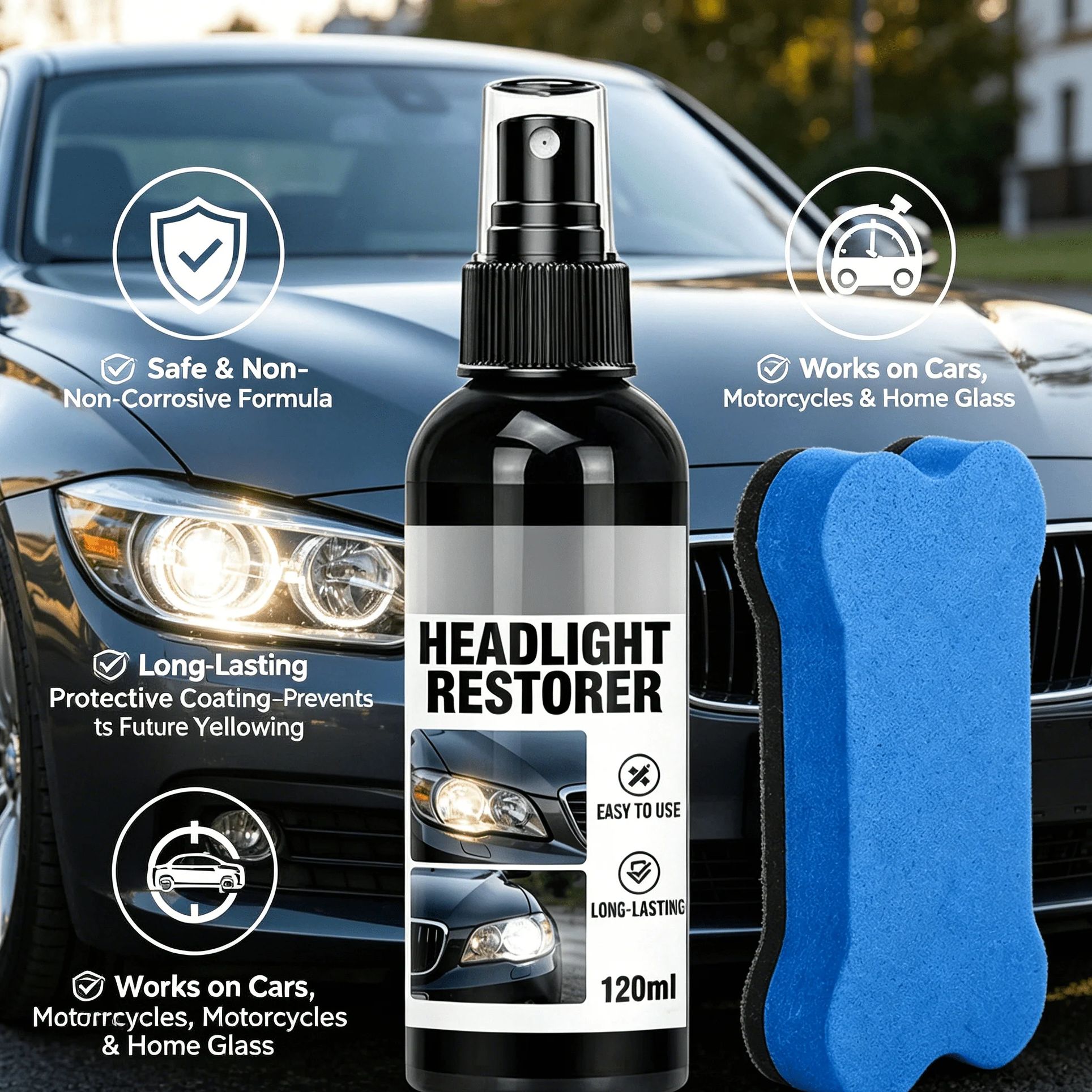 120ml Black Shine Plastic Rest - đánh giá và giá Trim Restorer Plastic