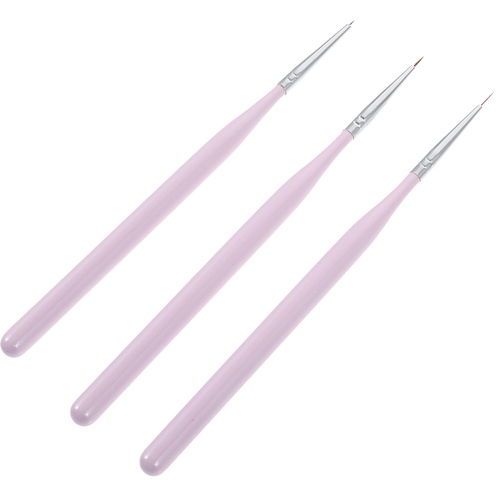 3Pcs Nail Art Brush Set Fine T - đánh giá và giá Detailing Brush Set
