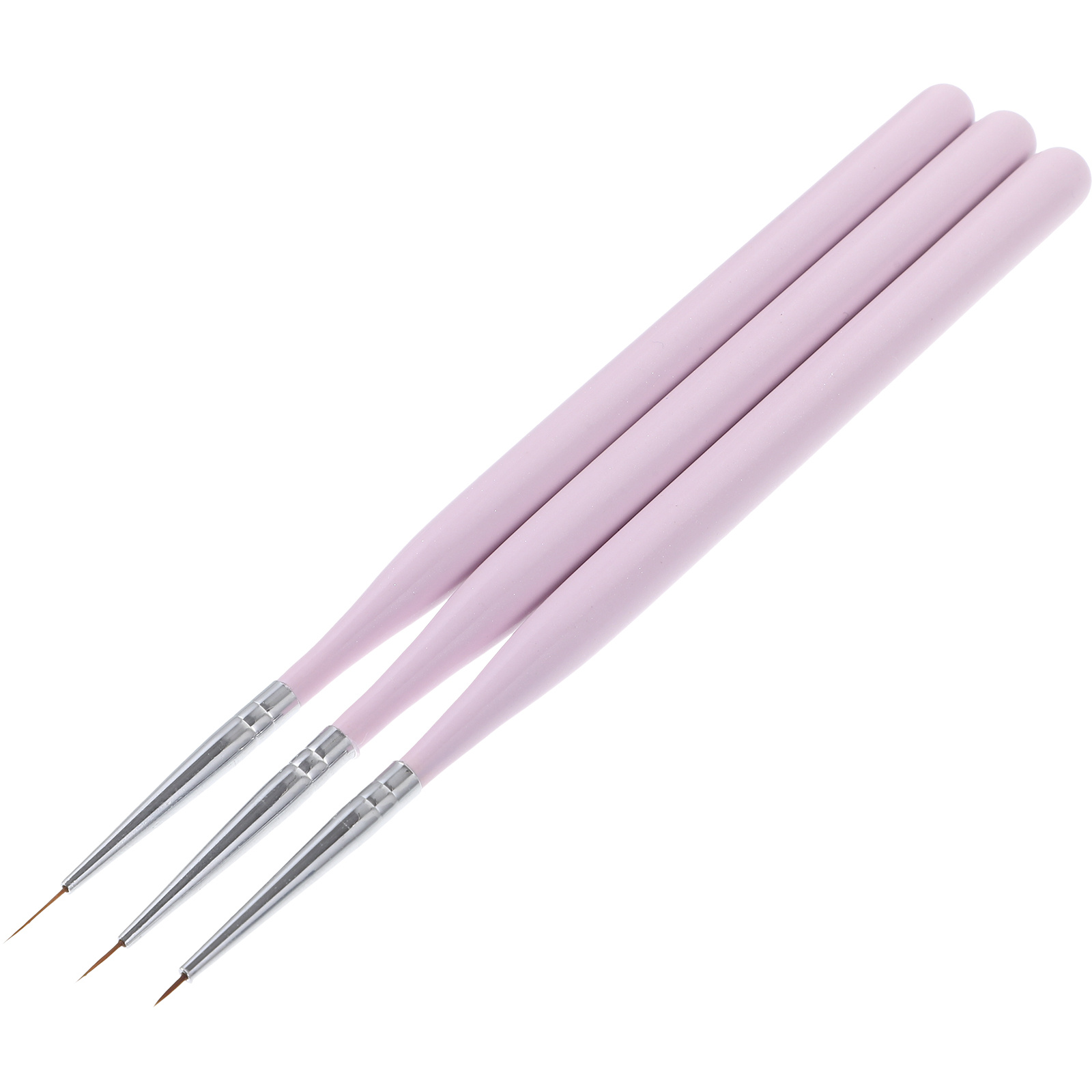 3Pcs Nail Art Brush Set Fine T - đánh giá và giá Detailing Brush Set
