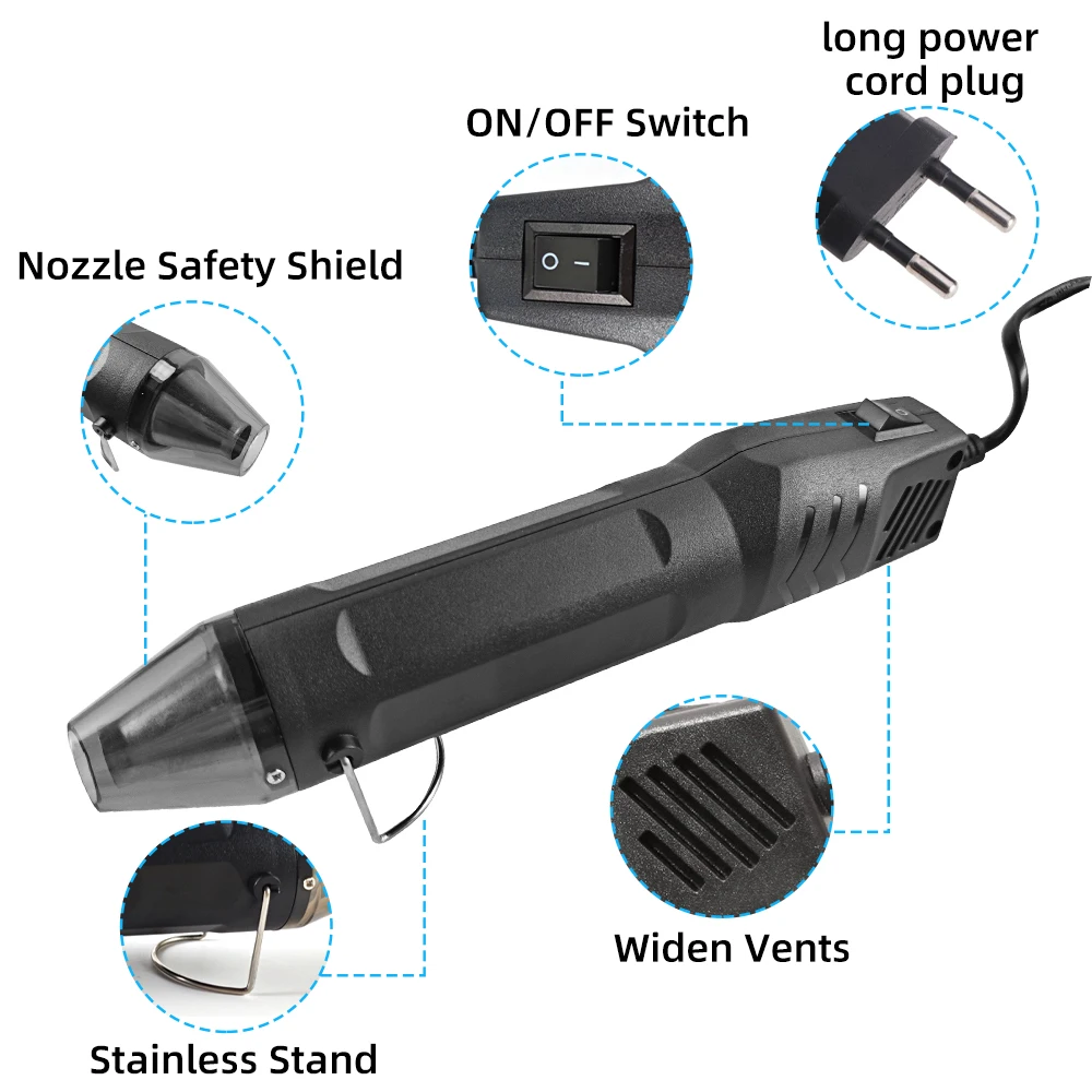 300W EU Hot Air Gun Soldering  - đánh giá và giá Dryer Car Blower