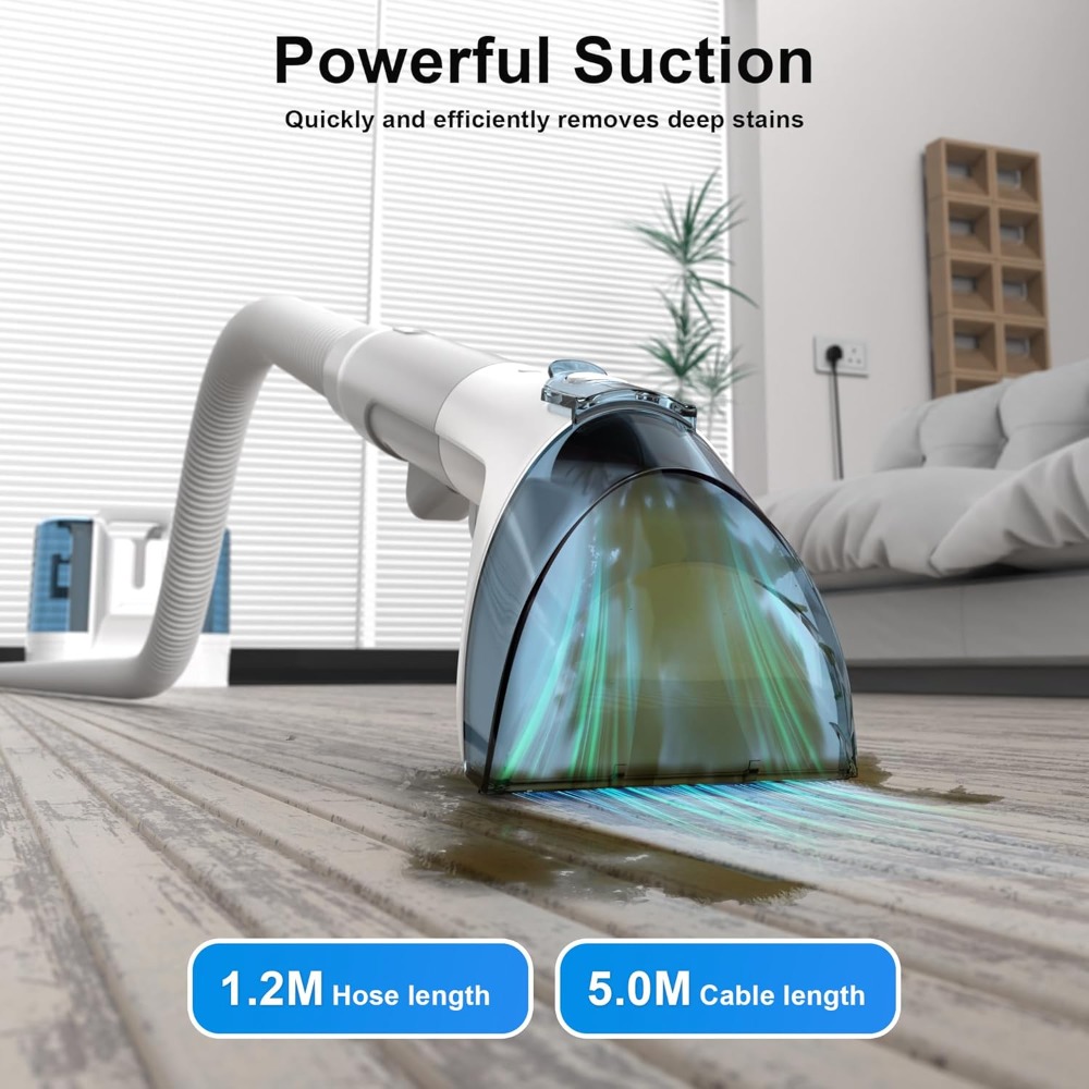 450W Carpet Cleaner Machine Up - đánh giá và giá Seat Cleaner Fabric