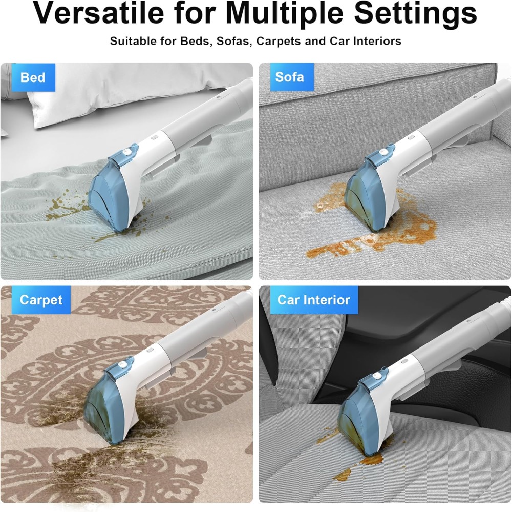 450W Carpet Cleaner Machine Up - đánh giá và giá Seat Cleaner Fabric