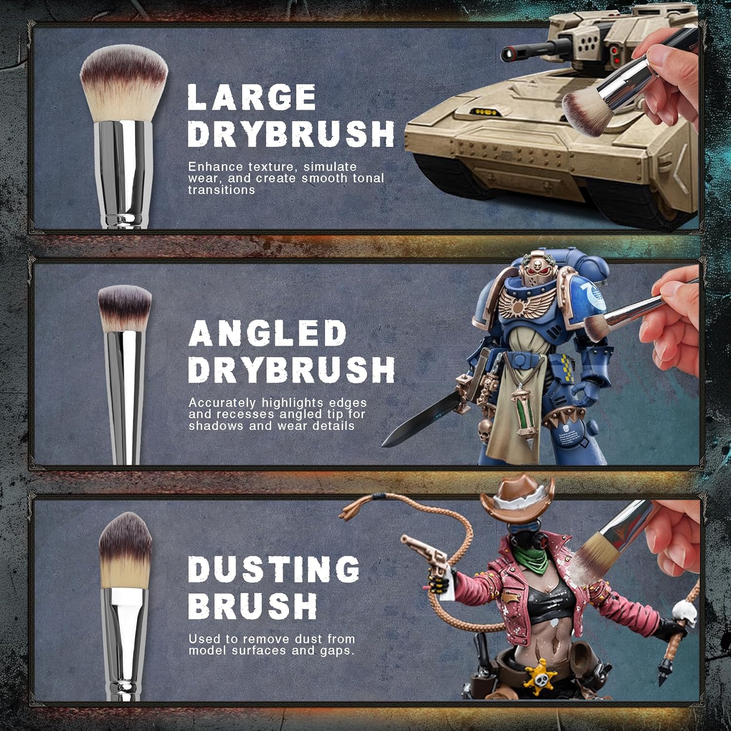 20Pcs Miniature Paint Brushes  - đánh giá và giá Detailing Brush Set