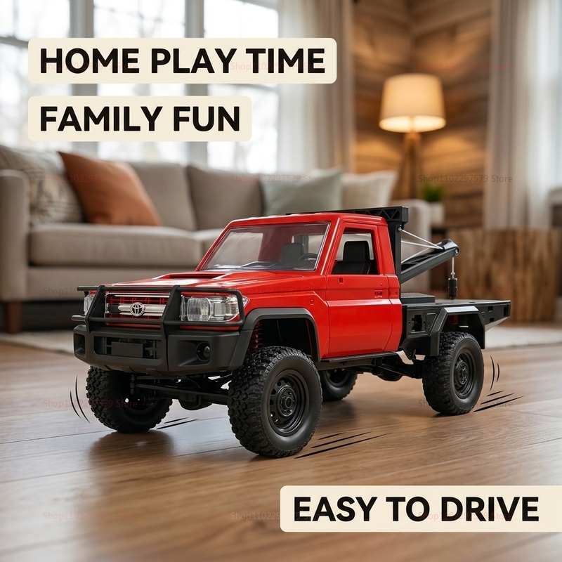 New MN82T RC Crawler 2.4G 4WD  - đánh giá và giá Dirt Brush Interior