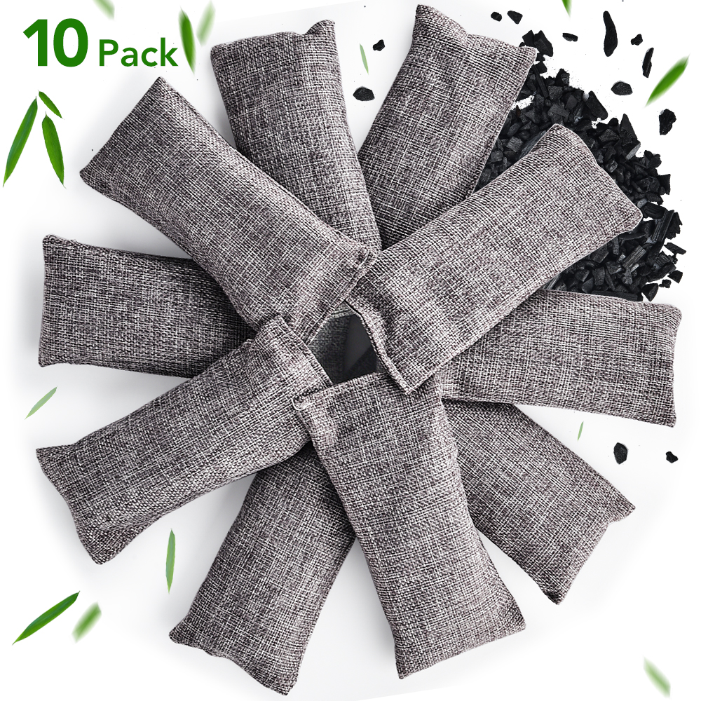 10pcs Natural Bamboo Charcoal  - đánh giá và giá Odor Eliminator Car