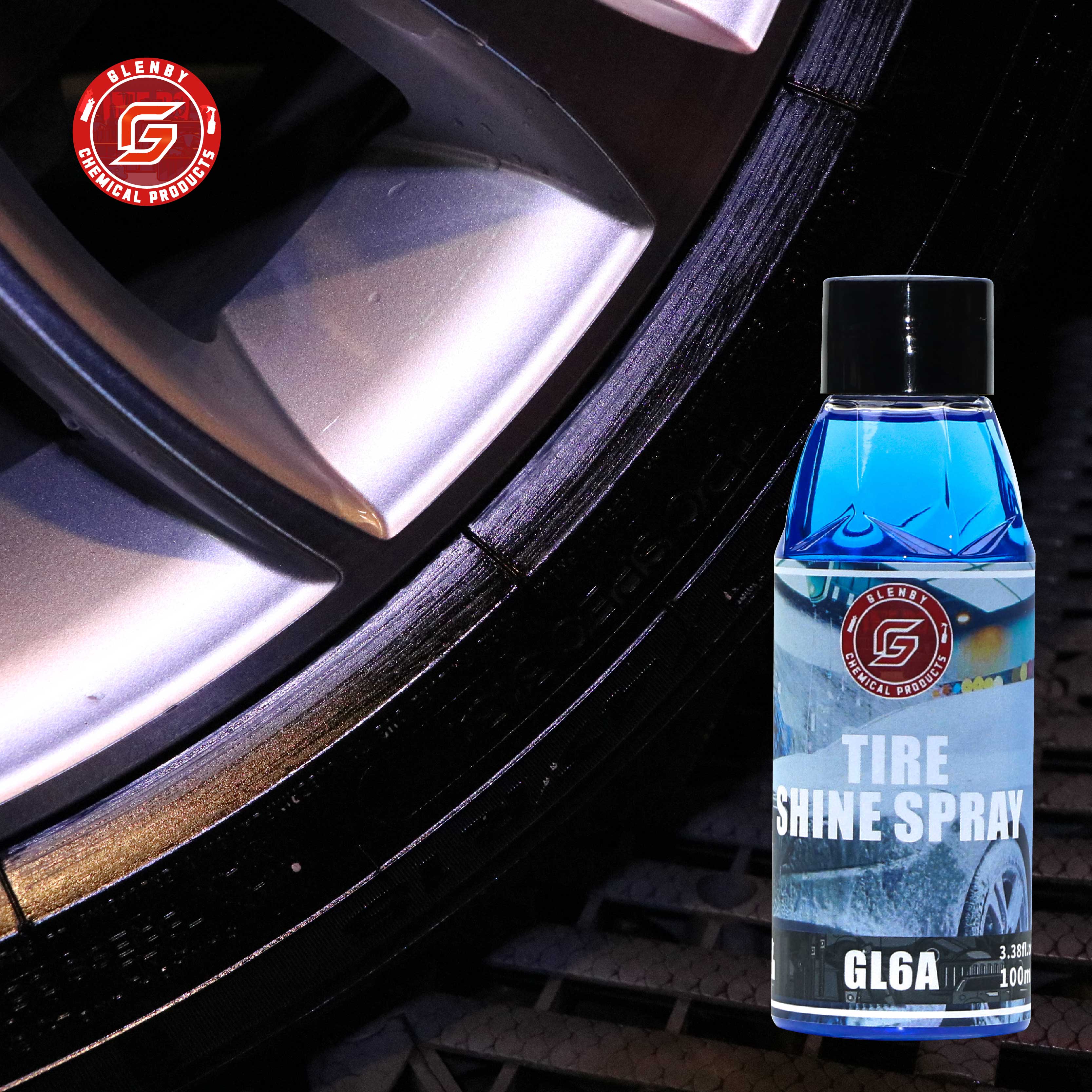 Car Tyre Gloss Tire Coating Sp - đánh giá và giá Tire Shine Spray Sealant