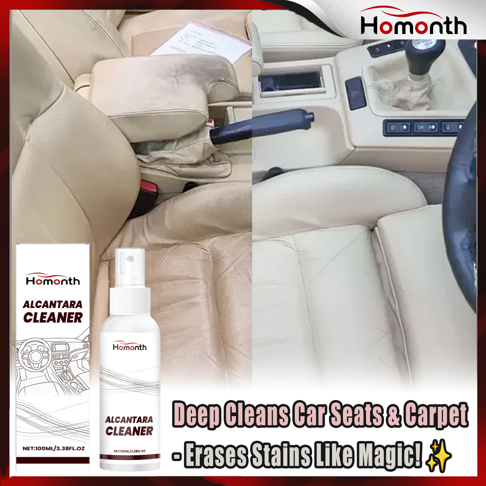 Car Interior Cleaning Spray Ca - đánh giá và giá Seat Cleaner Fabric