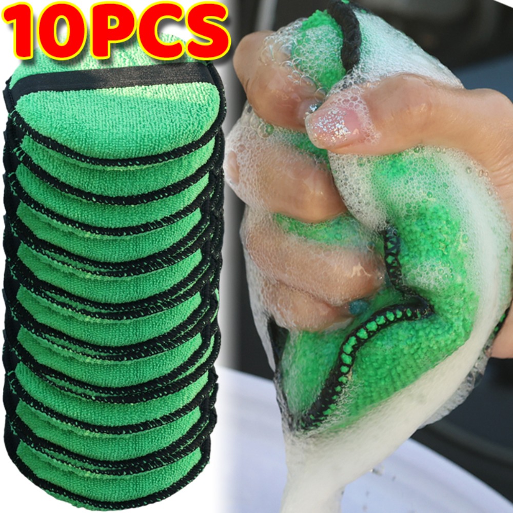 10/5PCS Microfiber Wax Applica - đánh giá và giá Wax Applicator Pad