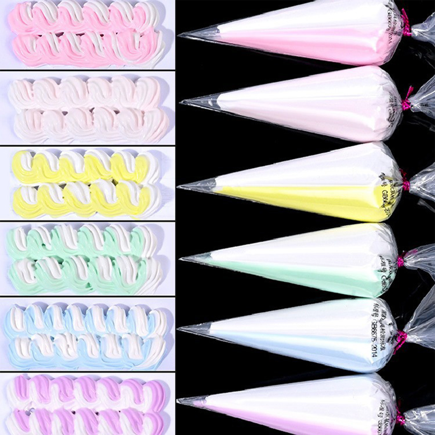 Two Color Whipped Cream Glue D - đánh giá và giá Clay Bar Lubricant