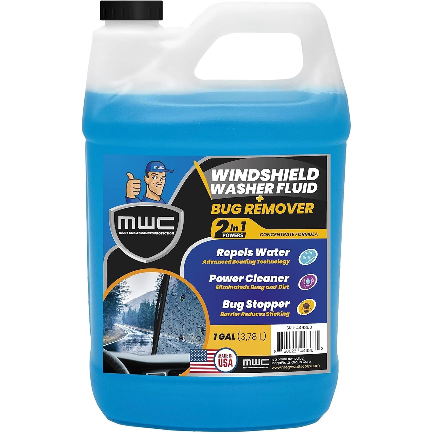 Windshield Washer Fluid, Ready - đánh giá và giá Glass Cleaner Streak