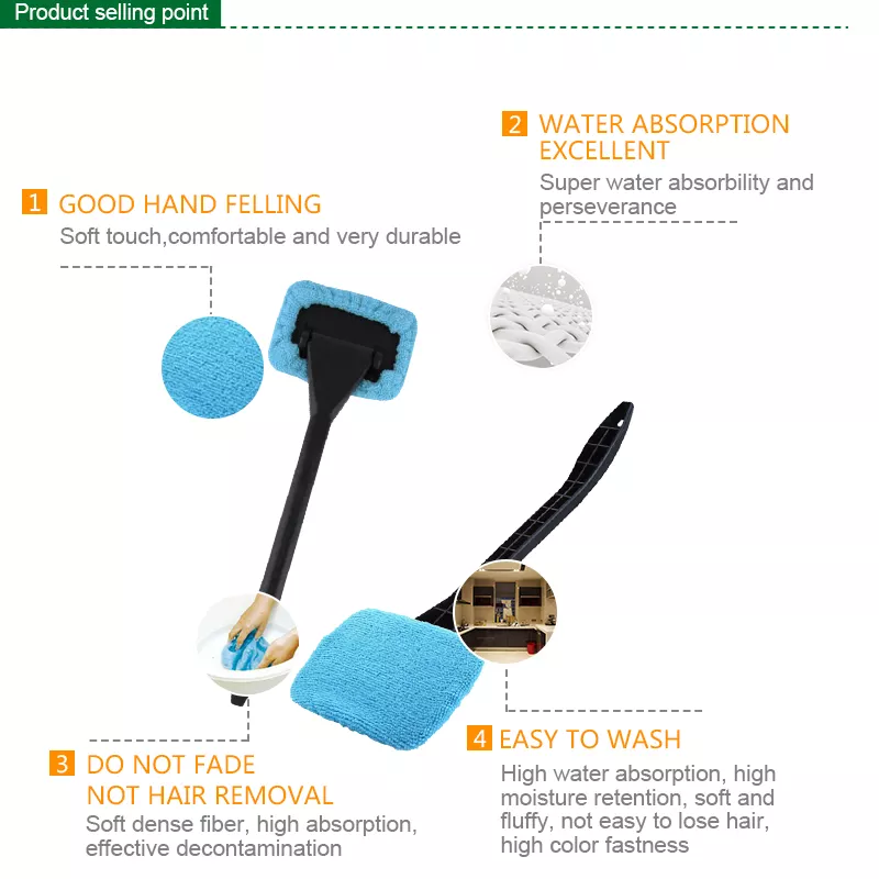 Car Window Cleaner Brush Kit W - đánh giá và giá Interior Detailing Kit