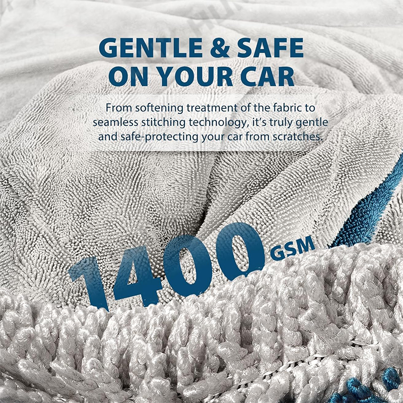 1400GSM Thick Car Drying Towel - đánh giá và giá Interior Detailing Kit