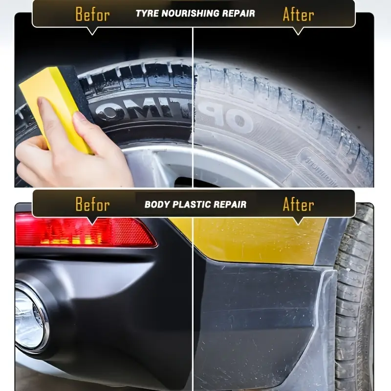 KJM 30ml Tyre Black Trim Resto - đánh giá và giá Trim Restorer Plastic
