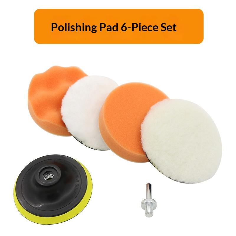 6 Pcs Foam Pad Buffer Kit Poli - đánh giá và giá Polish Pad Set Buffer
