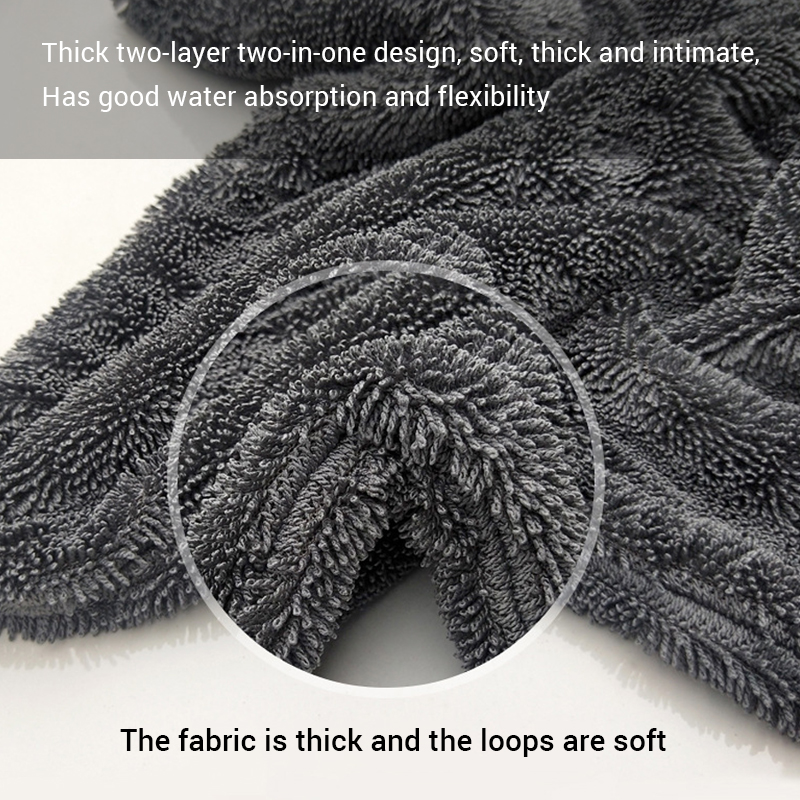 1200GSM Car Wash Towel Microfi - đánh giá và giá Interior Detailing Kit