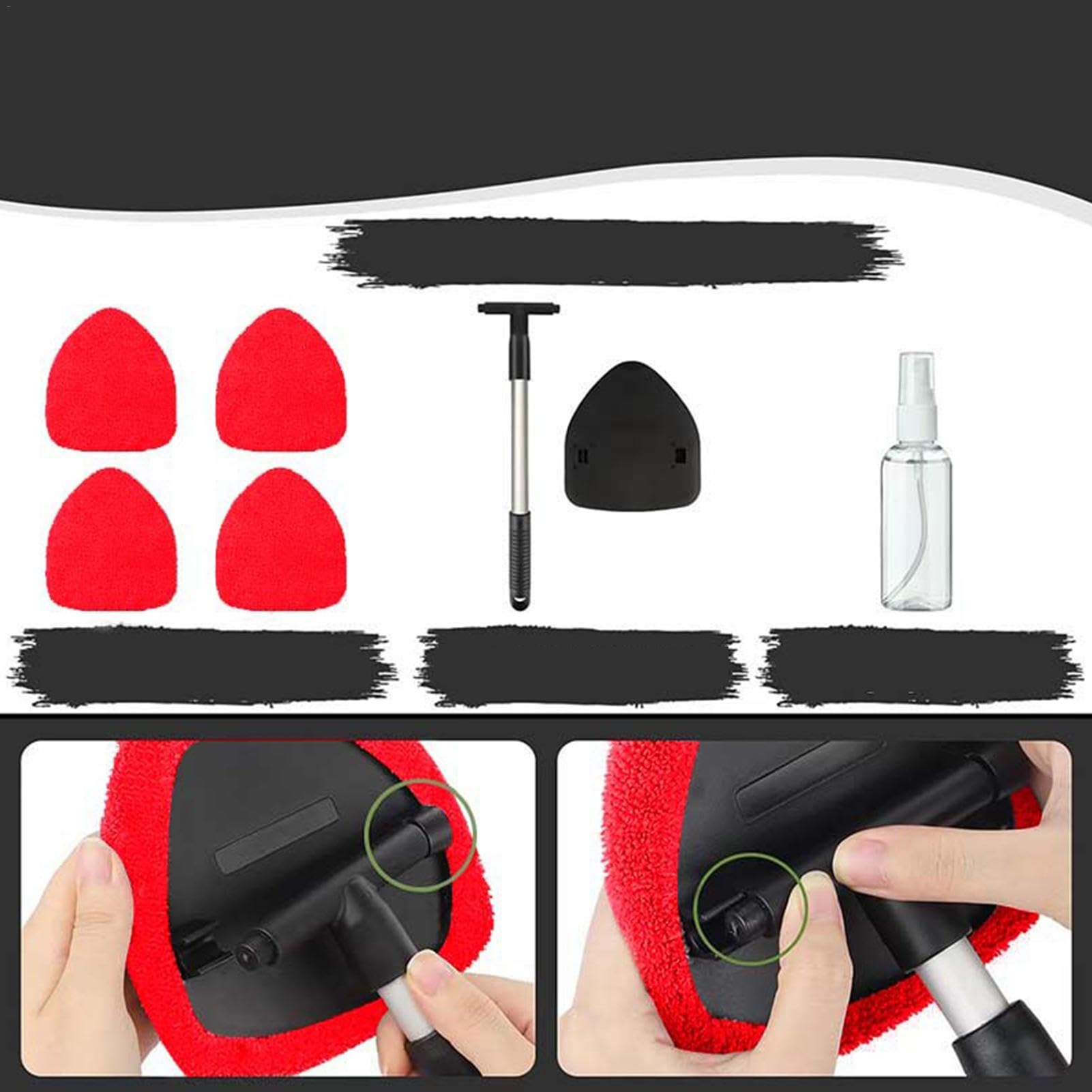 Car Windshield Cleaner Interio - đánh giá và giá Interior Detailing Kit