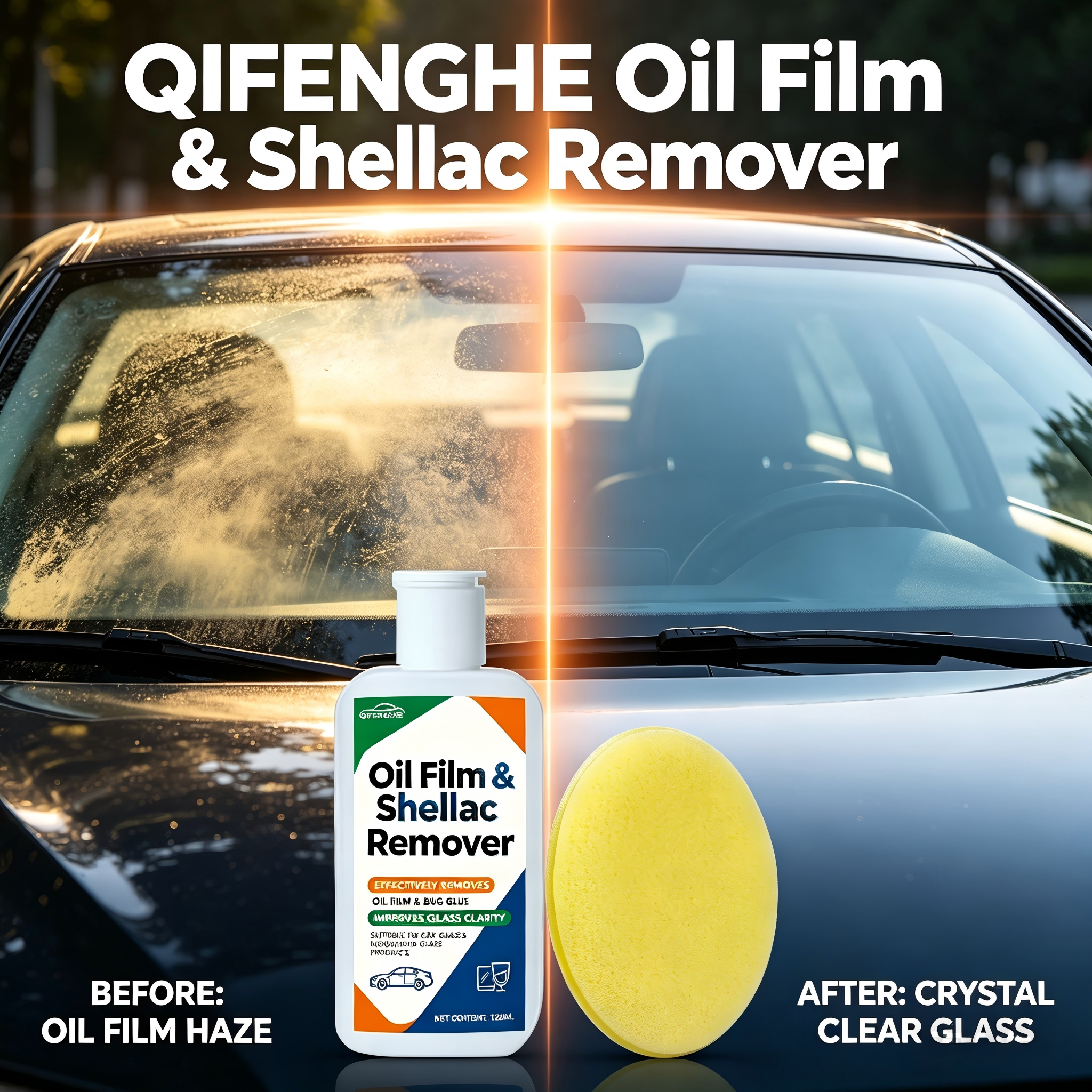 120ML Car Windshield Oil Film  - đánh giá và giá Glass Cleaner Streak