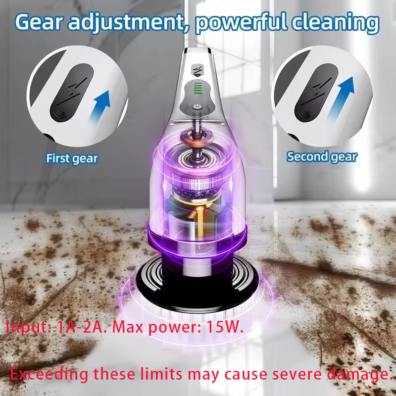 Wireless Electric Spin Scrubbe - đánh giá và giá Car Cleaning Brush