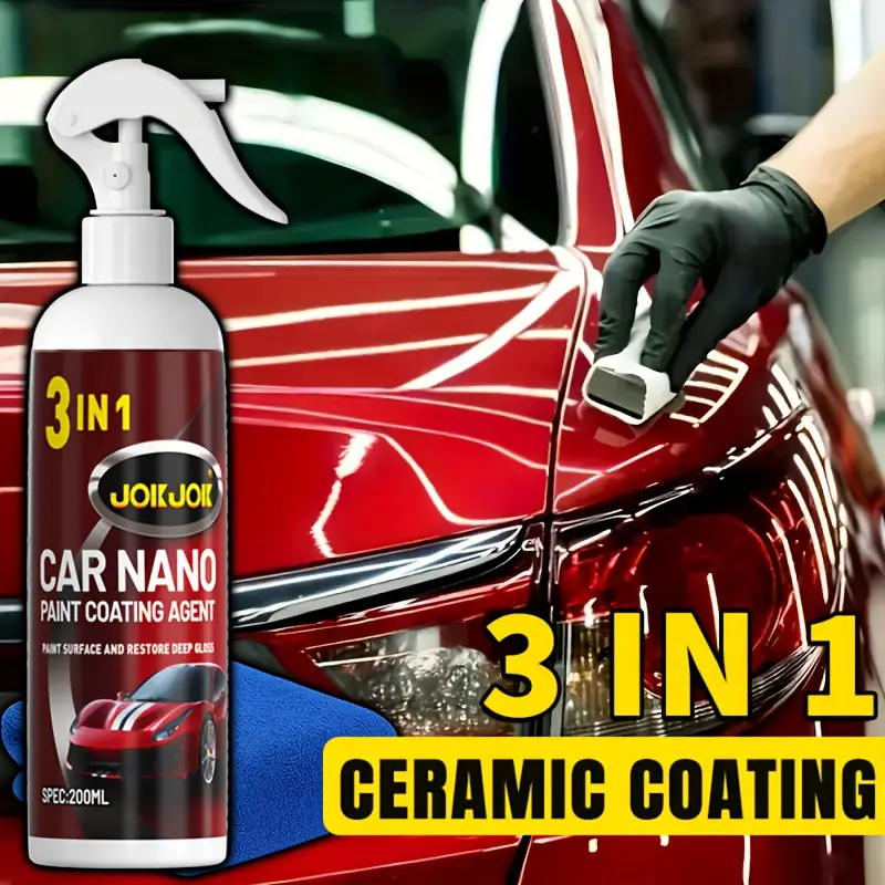 3-in-1 quick acting automotive - đánh giá và giá Car Wax Ceramic Coating