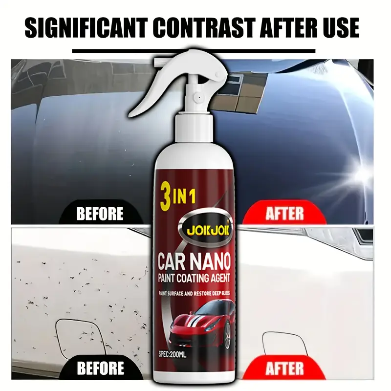 3-in-1 quick acting automotive - đánh giá và giá Car Wax Ceramic Coating