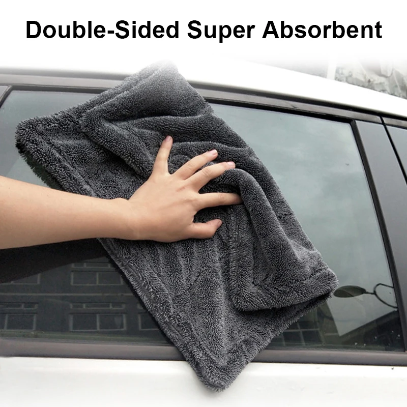 1-3Pcs Car Wash Microfiber Twi - đánh giá và giá Microfiber Towel Detailing
