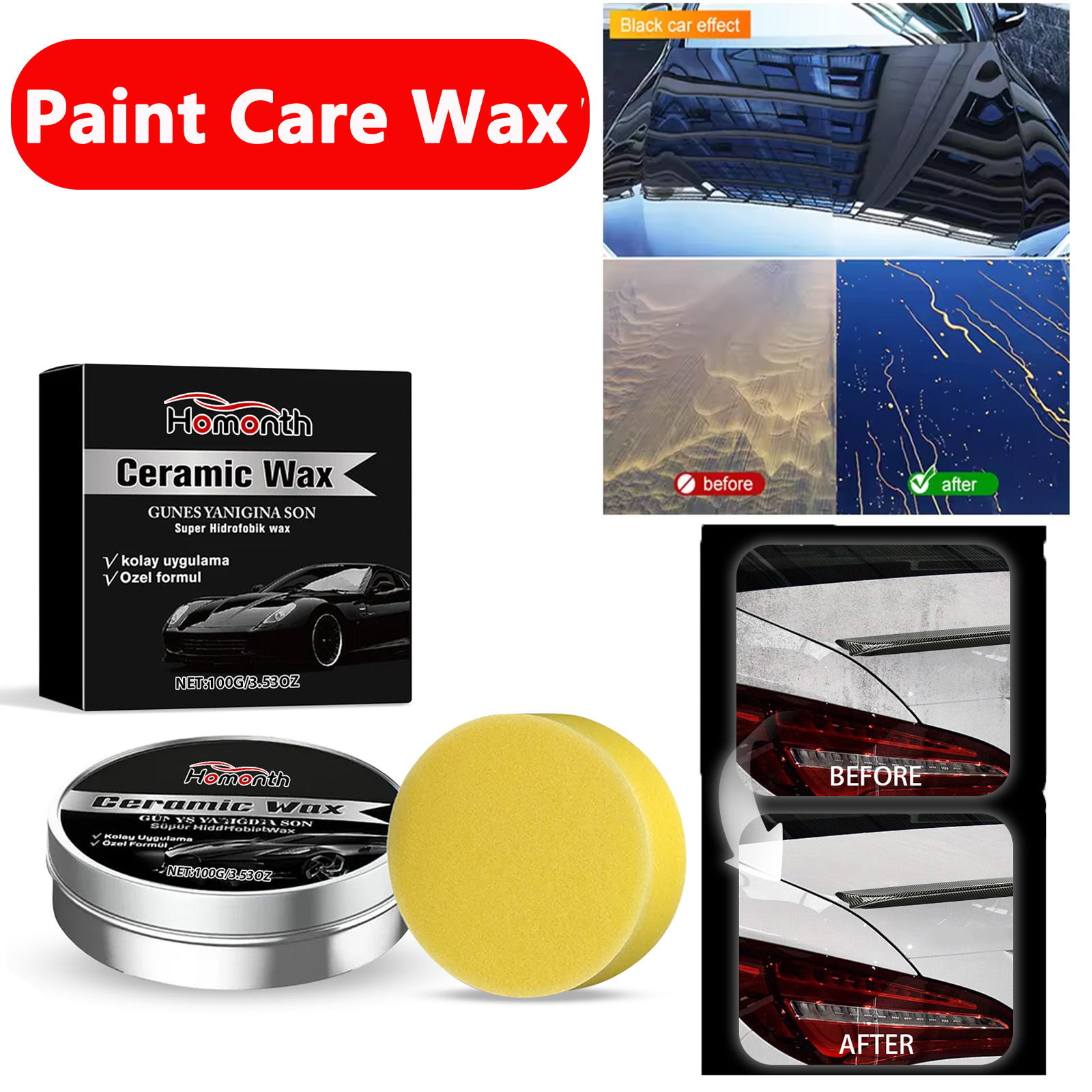 Car Coating Polishing Care Wax - đánh giá và giá Car Wax Ceramic Coating