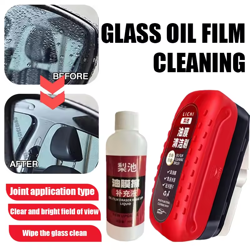 Car Glass Oil Film Remover Gla - đánh giá và giá Car Cleaning Brush