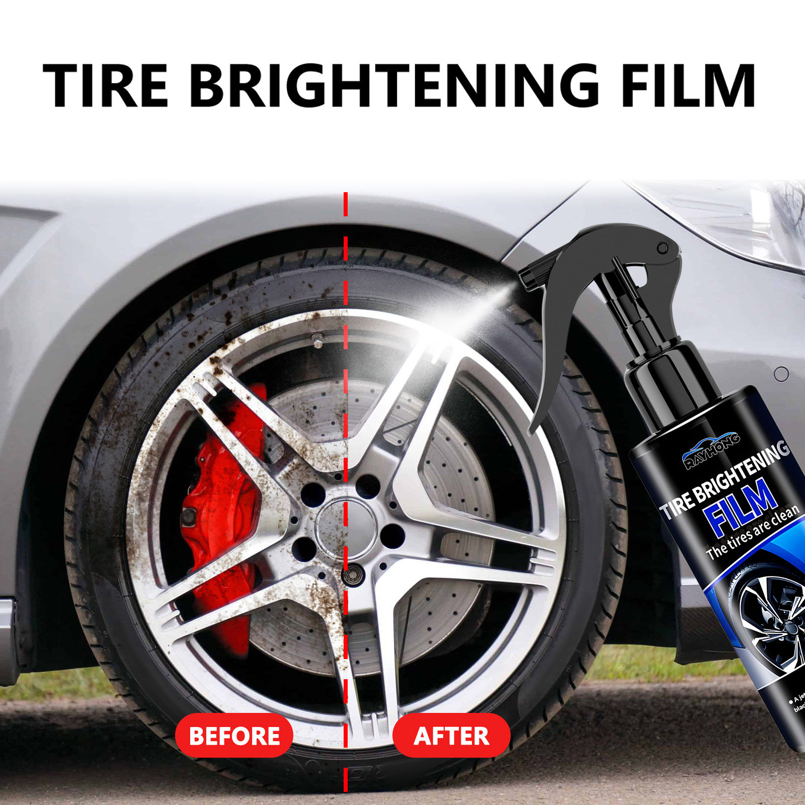 Car Tire Shine Coating Spray C - đánh giá và giá Tire Shine Spray Sealant