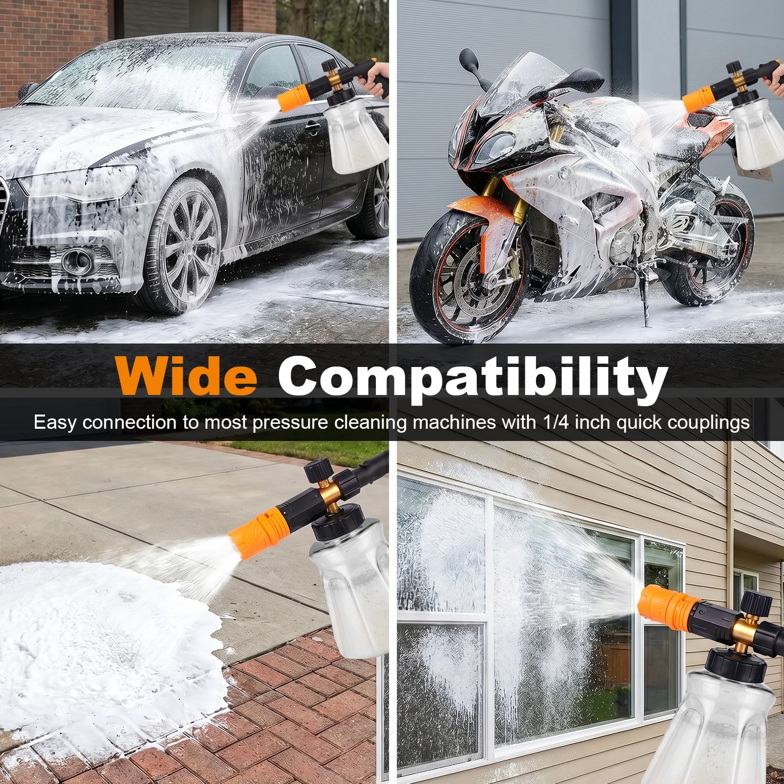 Foam Cannon for Pressure Washe - đánh giá và giá Foam Cannon Car Wash