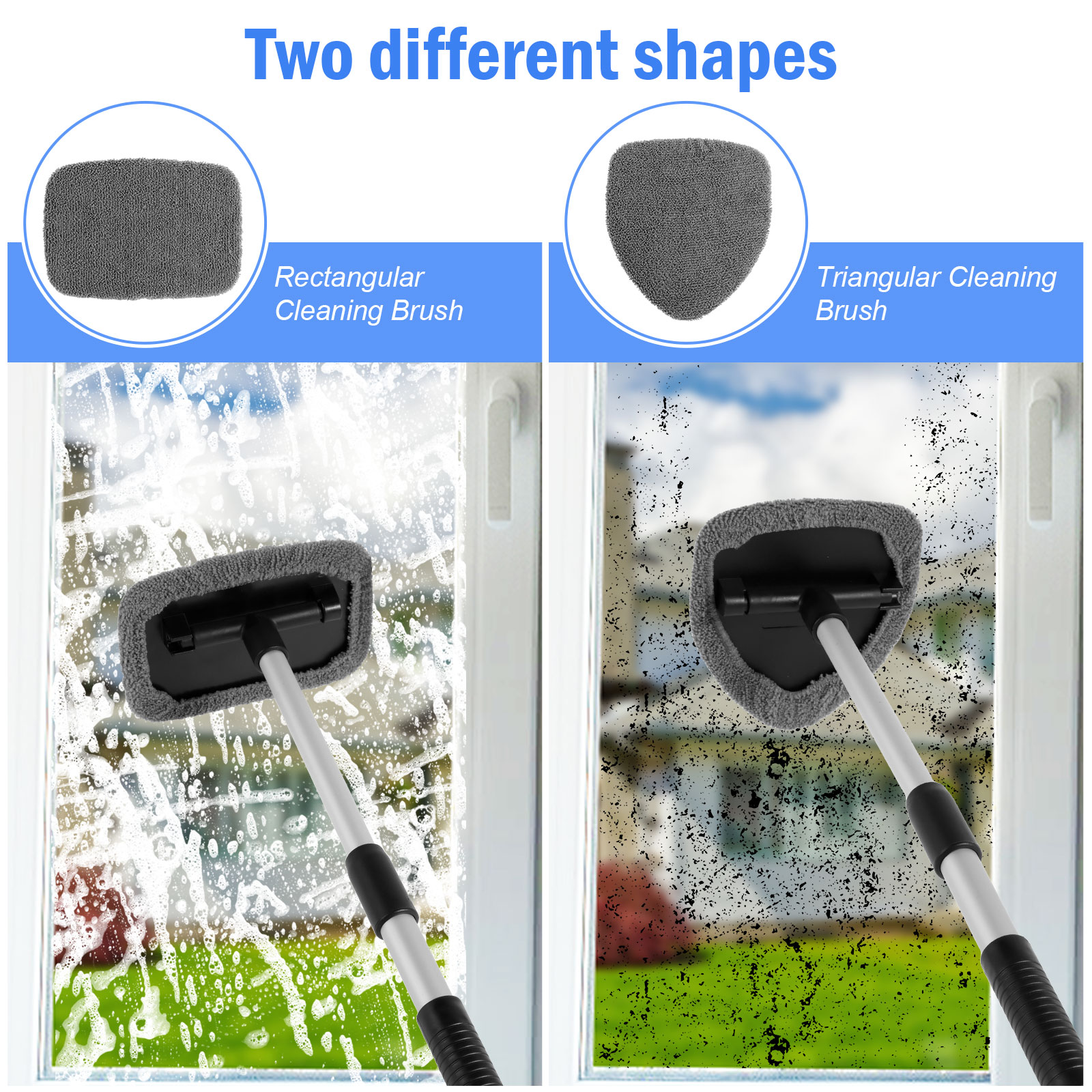 Window Cleaner Brush Kit Winds - đánh giá và giá Interior Detailing Kit