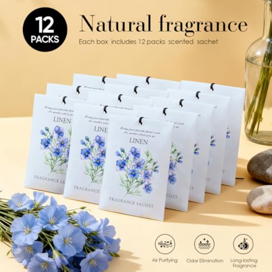 Scented Sachet Bags - 12 Pack  - đánh giá và giá Odor Eliminator Car