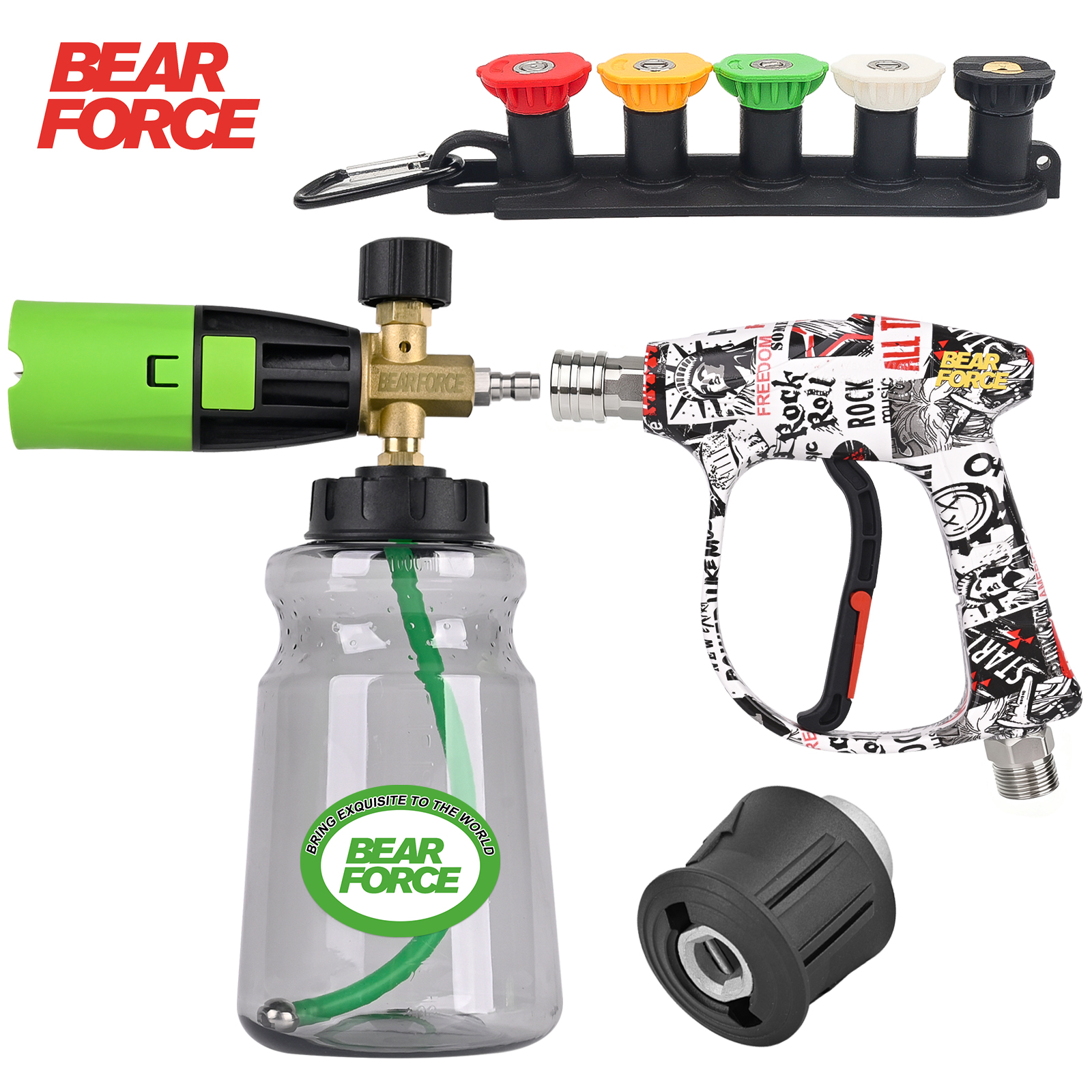 BEAR FORCE Pressure Washer Foa - đánh giá và giá Pressure Washer Foam Gun